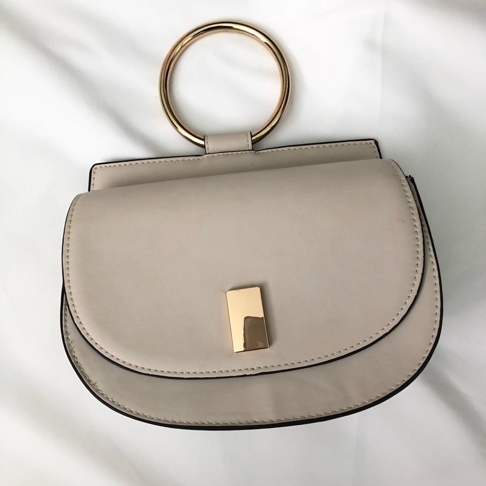 Crossbody Bag with Ring Handle
